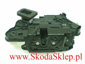 Zamek drzwi Skoda Octavia III przód lewy -zamiennik 5E1837015
