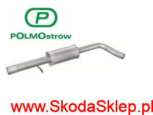 Tłumik środkowy Skoda Octavia I 1,8 2,0 - 1J0253209B Polmo