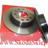 Tarcze hamulcowe tarcza hamulcowa tył Octavia II,III,Yeti 272mm -TRW