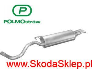 Tłumik końcowy Skoda Octavia I 1,6 1,9 SDI - 1J5253609C Polmo
