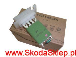 4953_1544620383_1k0959263a_rk Opornik, rezystor dmuchawy nagrzewnicy Skoda Octavia II, Superb II, Yeti -oryginał 1K0959263A