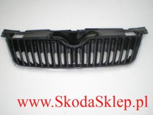 Atrapa, kratka wlotu powietrza, osłona chłodnicy Skoda Fabia II, Roomster po 2010 5J0853668CB