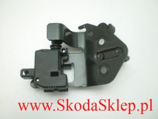 Siłownik zamka drzwi bagażnika z ryglem Skoda II Hatchback -oryginał 1Z0827511C