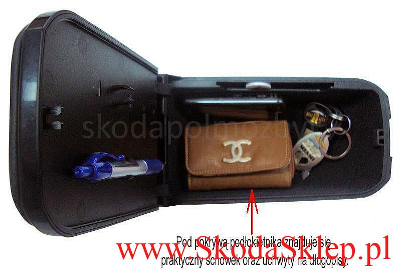 Podłokietnik Armster II Skoda Fabia III 2014 - szary - obrazek 8