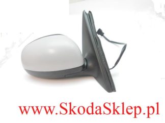 Lusterko prawe sterowane elektryczne Skoda Roomster 5J0857508A