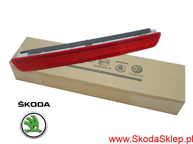 Lampa stop, dodatkowa lampa stopu Skoda Fabia II Combi -oryginał 5J9945097