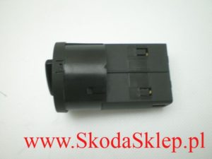 Włącznik świateł Skoda Octavia od 2001r zielone podświetlenie 3B0941531C