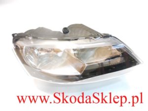 Lampa, reflektor prawy Skoda Rapid 5JB941018