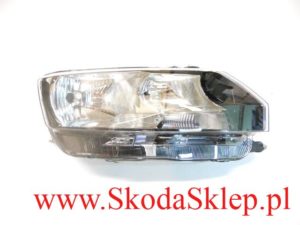 Lampa, reflektor prawy Skoda Rapid 5JB941018