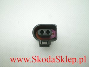Wtyczka elektryczna halogenu Skoda Fabia / Octavia II 1J0973722