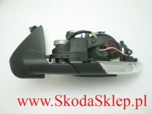 Lusterko Skoda Octavia II lewe lektryczne z podświetlaniem. 1Z1857507G