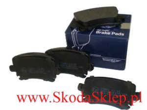 5269_1523959196_1k0698451tomex_rk Klocki hamulcowe tył Skoda Octavia II, Superb II, Yeti do tarcz 260mm, 282 mm 1K0698451G