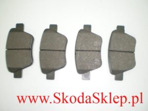 Klocki hamulcowe tył Skoda Octavia II 09- do tarcz 272 mm, 5K0698451