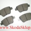 Klocki hamulcowe tył Skoda Octavia II 09- do tarcz 272 mm, 5K0698451
