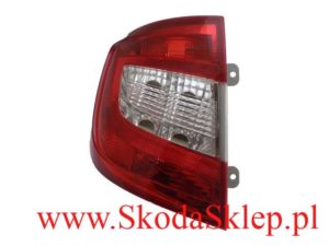 Lampa Skoda Rapid sedan tył lewa -oryginał 5JH945111
