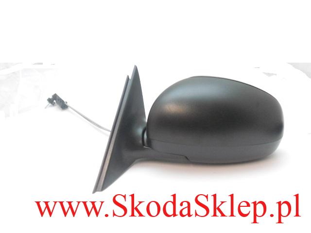 Lusterko lewe manualne do lakierowania Skoda Fabia II 5J1857507D