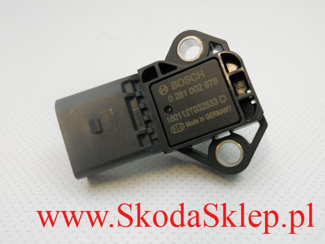 Czujnik ciśnienia w kolektorze ssącym Skoda Fabia/Octavia/Superb/Roomster/Yeti 03G906051F
