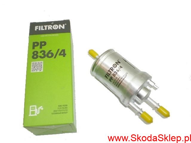 Filtr paliwa Skoda Fabia II, Roomster, Octavia II Yeti 4bary -Filtron 6Q0201051C