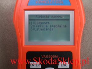 Czytnik kodów błędów, Skaner, Interfejs diagnostyczny V-scan VAG Mini