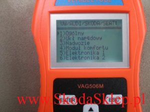 Czytnik kodów błędów, Skaner, Interfejs diagnostyczny V-scan VAG Mini