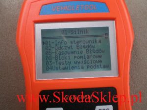 Czytnik kodów błędów, Skaner, Interfejs diagnostyczny V-scan VAG Mini