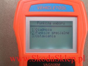 Czytnik kodów błędów, Skaner, Interfejs diagnostyczny V-scan VAG Mini