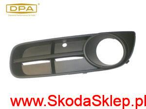 Zaślepka zderzaka Skoda Fabia II Roomster lewa - 5J0853665 DPA