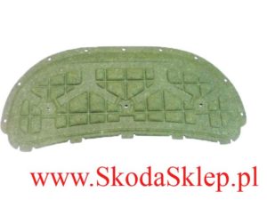 Izomata, wygłuszenie pokrywy, maski silnika Skoda Fabia II, Roomster 5J0863831D