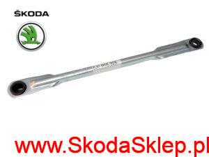 5692_1507625224_5j0955325_rki kopia Ramię, cięgno, popychacz mechanizmu wycieraczek Skoda Fabia II, Roomster strona lewa - oryginał 5J0955325