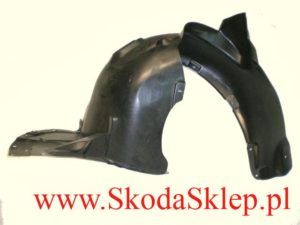 Nadkole antykorozyjne Skoda Fabia II,  Roomster po 2010r przód lewe