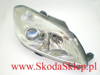 Lampa, reflektor przedni prawy Skoda Fabia II/Roomster 5J1941018D