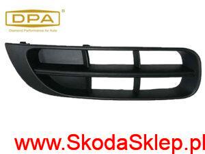 Zaślepka zderzaka Skoda Fabia II Roomster prawa - 5J0807368 DPA