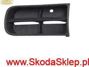 Zaślepka zderzaka Skoda Fabia II do 2010 r. lewa - 5J0807681 DPA