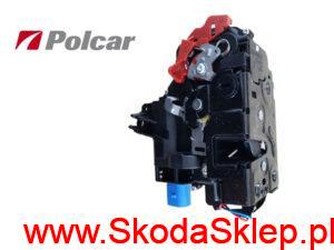 5J0839016 Zamek drzwi Skoda Fabia II tył prawy - 5J0839016 Polcar