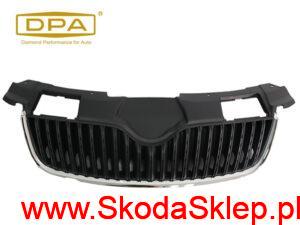 5J0853668 Atrapa, kratka wlotu powietrza, osłona chłodnicy Skoda Fabia II Roomster do 2010 r. - 5J0853668 DPA