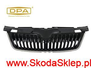5J0853668C Atrapa, kratka wlotu powietrza, osłona chłodnicy Skoda Fabia II, Roomster po 2010 r. - 5J0853668C DPA
