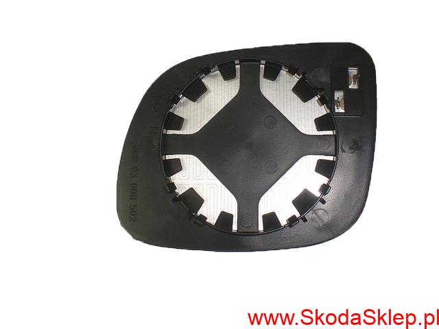 Szkło, wkład lusterka Skoda Fabia I prawe 6Y1857522C/Z