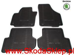 Dywaniki gumowe Skoda Yeti - oryginał 5L1061550