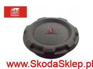 Korek zbiornika, zbiorniczka wyrównawczego Skoda Citigo, Fabia III, Octavia III, Rapid, Yeti kolor czarny - Febi 5Q0121321