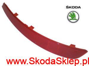 5e9945105_rk kopia Odblask zderzaka tył prawy Skoda Octavia III kombi do 2017 r. - oryginał 5E9945106