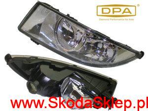 Lampa halogenu, reflektor przeciwmgłowy Skoda Fabia II Roomster lewa - DPA 5J0941701B