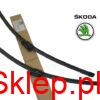 Pióra wycieraczek, wycieraczki przód Skoda Fabia II Roomster - oryginał 5J1998001