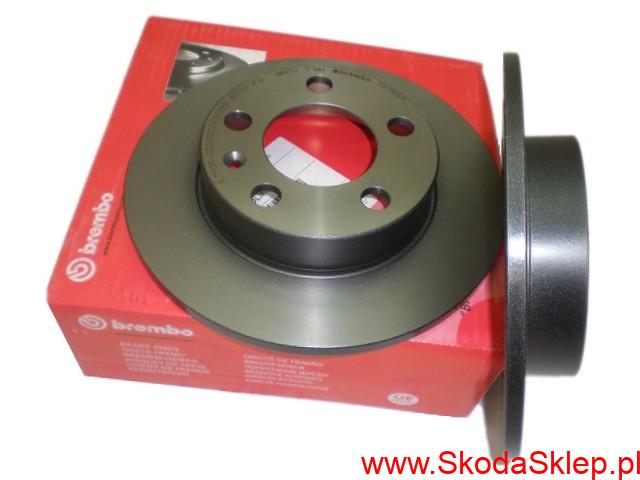 Tarcze hamulcowe tył Skoda Fabia, Octavia I, Rapid i Roomster -TRW 1J0615601