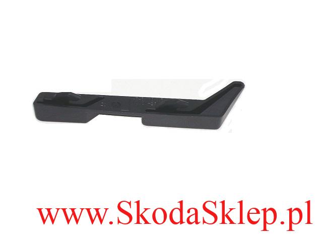 Uchwyt, mocowanie schowka lewego, przegrody bagażnika Skoda Fabia II Combi 5J9861345C