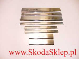 6136_1512463931_080577 Listwy progowe, nakładki ochronne progów nierdzewne Skoda Fabia III