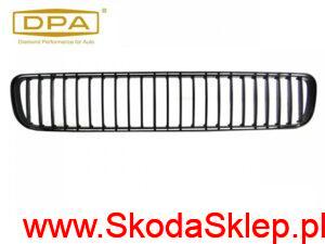 6189_1514541266_5j0853677_rk kopia kopia Kratka, atrapa środkowa zderzaka Skoda Fabia II, Roomster do 2011 r. - 5J0853677 DPA