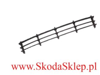 Kratka, atrapa środkowa zderzaka Skoda Octavia II  -oryginał 1Z0853677