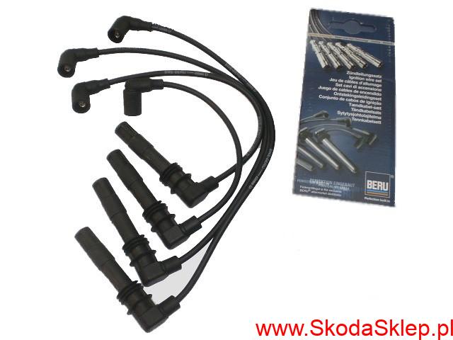 Przewody zapłonowe Skoda Fabia I 1,4 16v, Octavia I 1,4 16v -Beru 036905430A