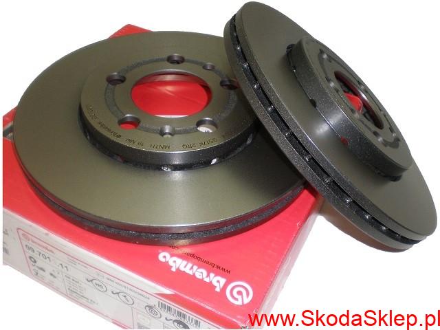 Tarcze hamulcowe przód Skoda Octavia II, Yeti 280mm  -Brembo 1K0615301AC