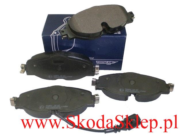 Klocki hamulcowe przód Skoda Octavia III do tarcz fi288mm, 312mm 8V0698151